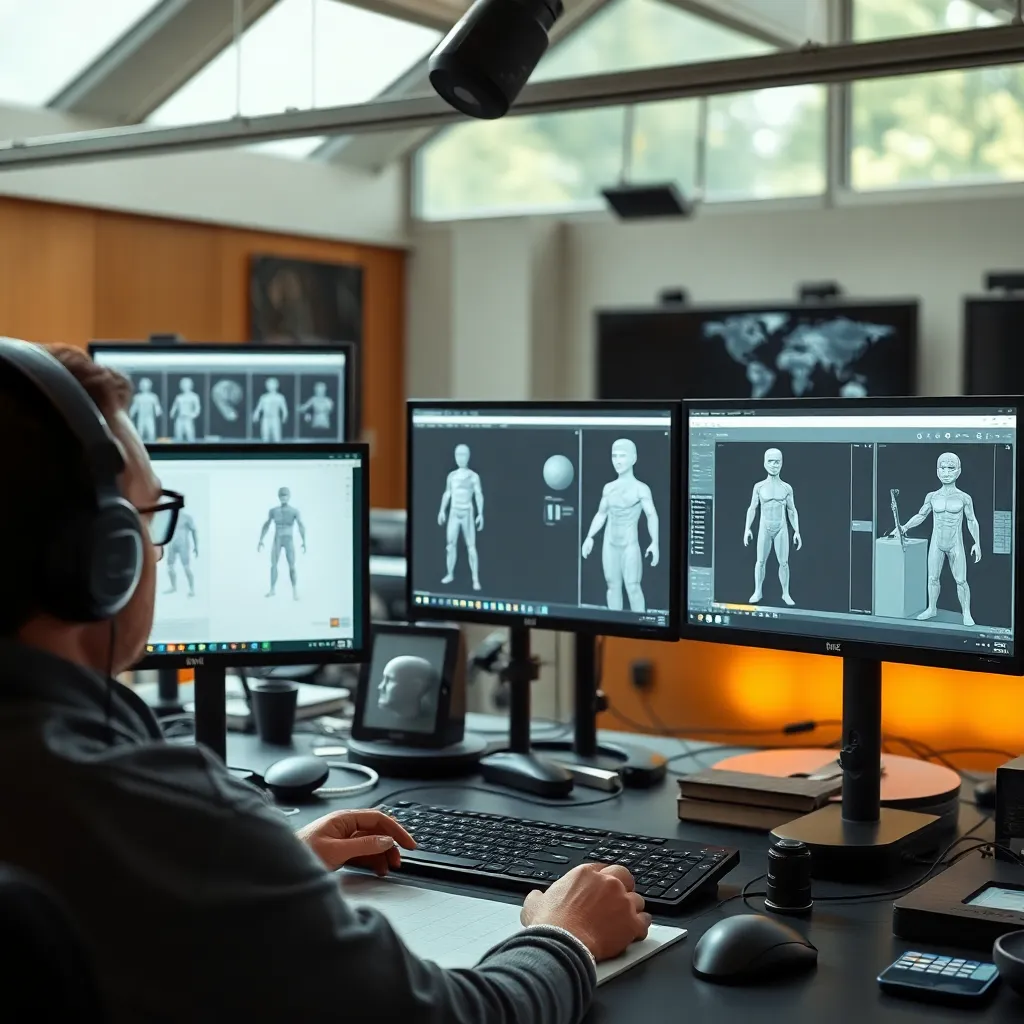 Karrierewege in der 3D-Charaktermodellierung