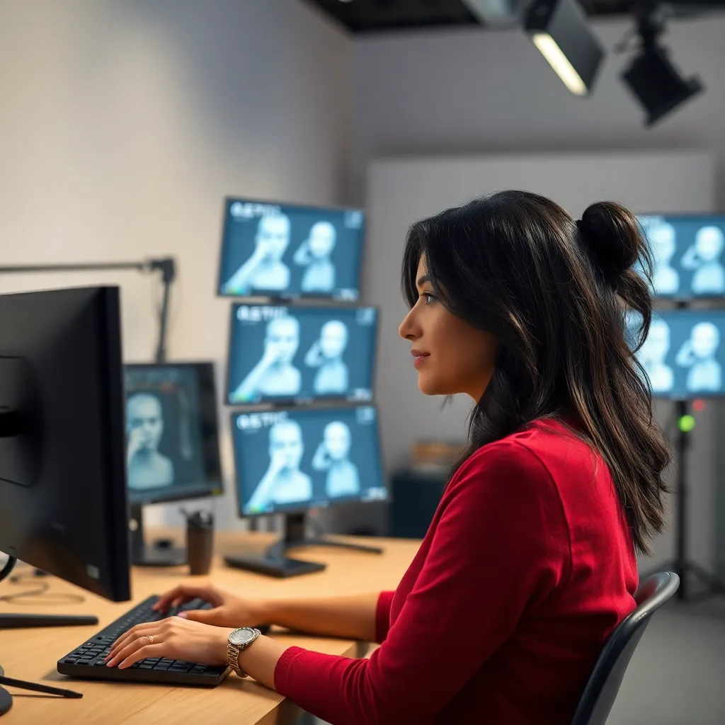 Studenten arbeiten gemeinsam an Character Design Projekten